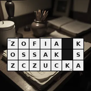 Hasło krzyżówkowe autorka powieści krzyżowcy z dziejów pierwszej krucjaty - zofia kossak-szczucka – rozwiązanie, synonimy, podpowiedzi i definicje krzyżówkowe